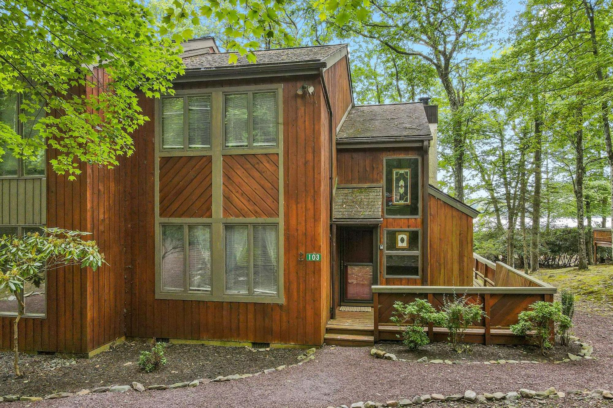 Big Boulder Lake Townhome Lake Harmony Buitenkant foto
